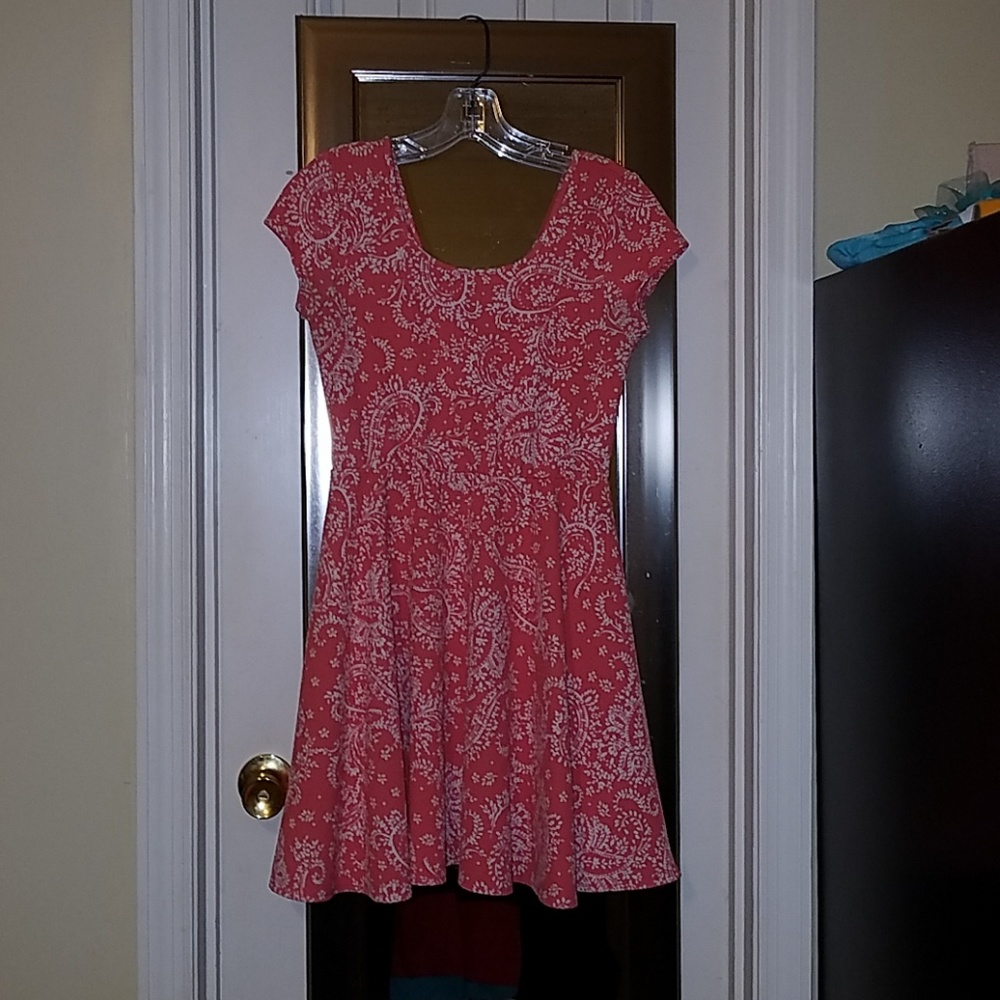 Pink party dress